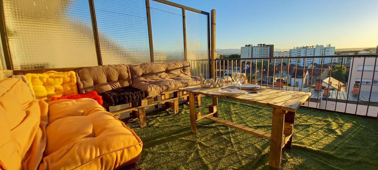 Апартаменты La Dolce Vita -T2 52M2- Dernier Etage- Terrasse-Parking-Wifi Fibre Тарб Экстерьер фото