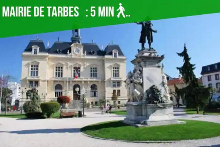 Апартаменты La Dolce Vita -T2 52M2- Dernier Etage- Terrasse-Parking-Wifi Fibre Тарб Экстерьер фото