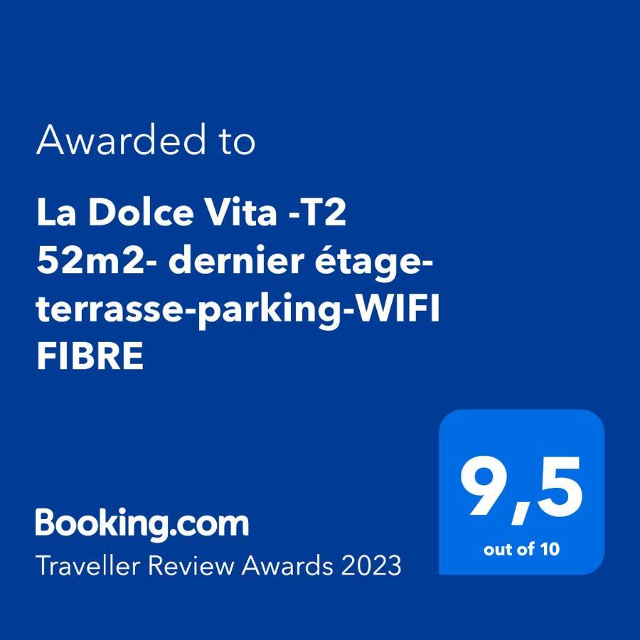 Апартаменты La Dolce Vita -T2 52M2- Dernier Etage- Terrasse-Parking-Wifi Fibre Тарб Экстерьер фото
